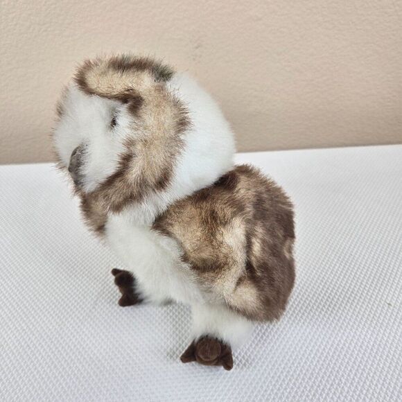 Folkmanis Hand Puppet Toy Barn Owl Plush Stuffed Animal - Picture 3 of 6